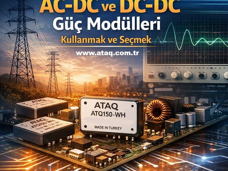 Hazır AC-DC ve DC-DC Güç Modüllerin Kullanımı ve Seçimi