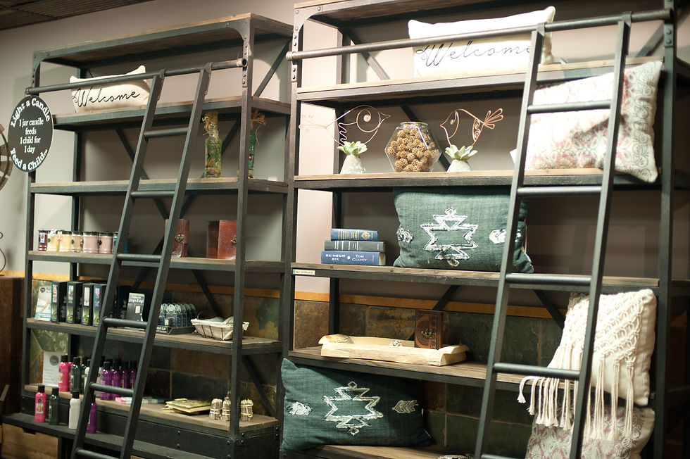 8' Tall Bookshelf w/Ladder