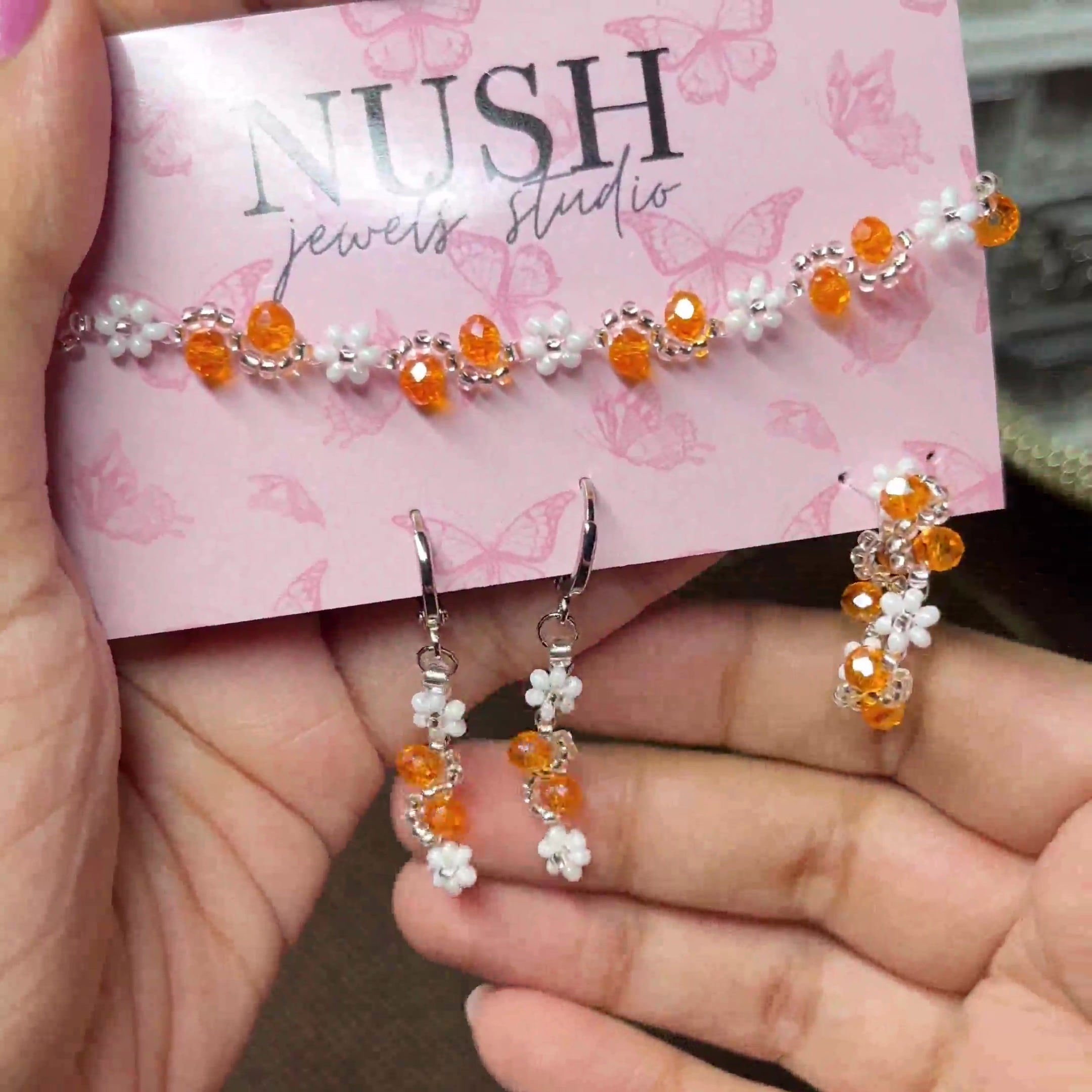 Orange Summer Set 🍊 (non tarnish)