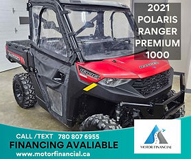 2021 POLARIS RANGER 1000 PREMIUM