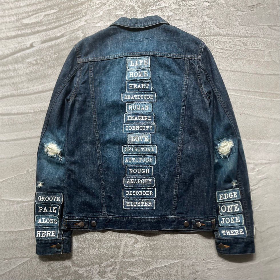 n(n) BY NUMBER(N)INE 07SS デニムジャケット エヌエヌバイナンバーナイン 07SS Denim Trucker Jacket デニム