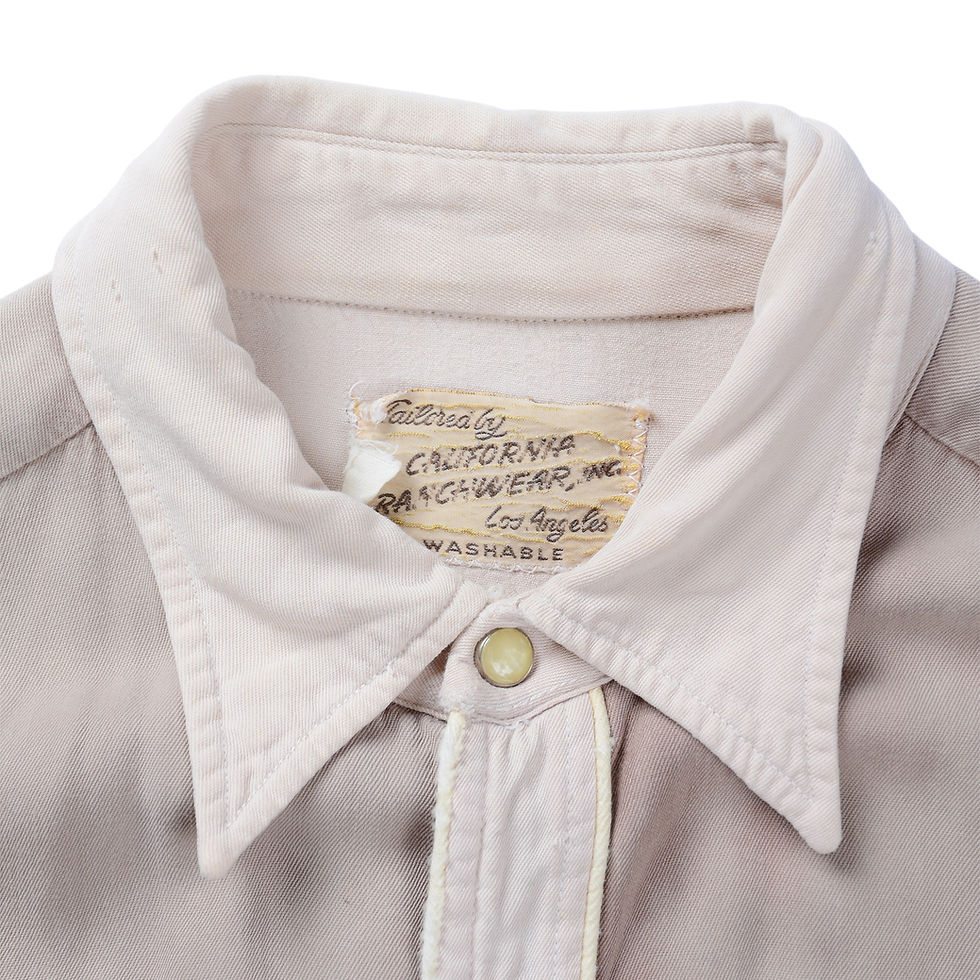 サムネイル： CALIFORNIA RANCHWEAR WESTERN SHIRT