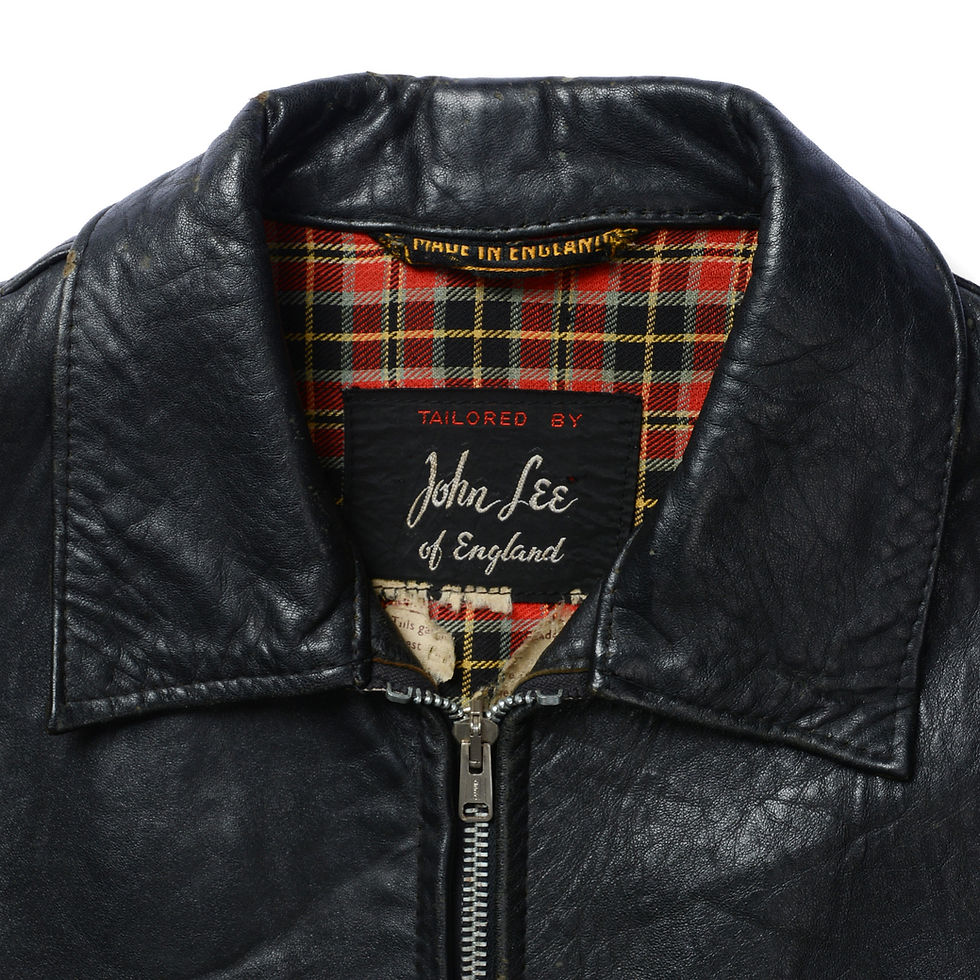 サムネイル： 60'S LEATHER JACKET