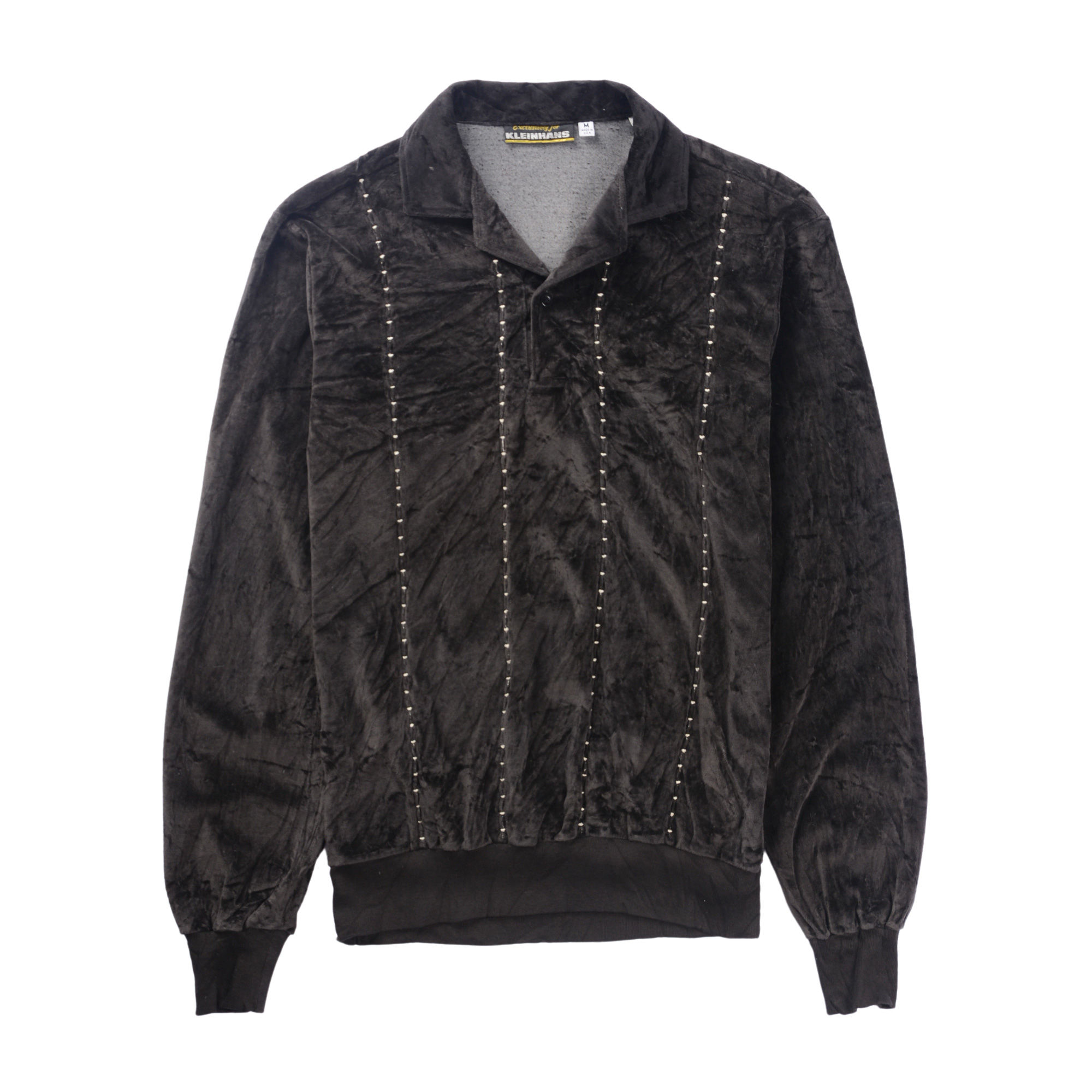 KLEINHANS STITCHED VELOUR POLO