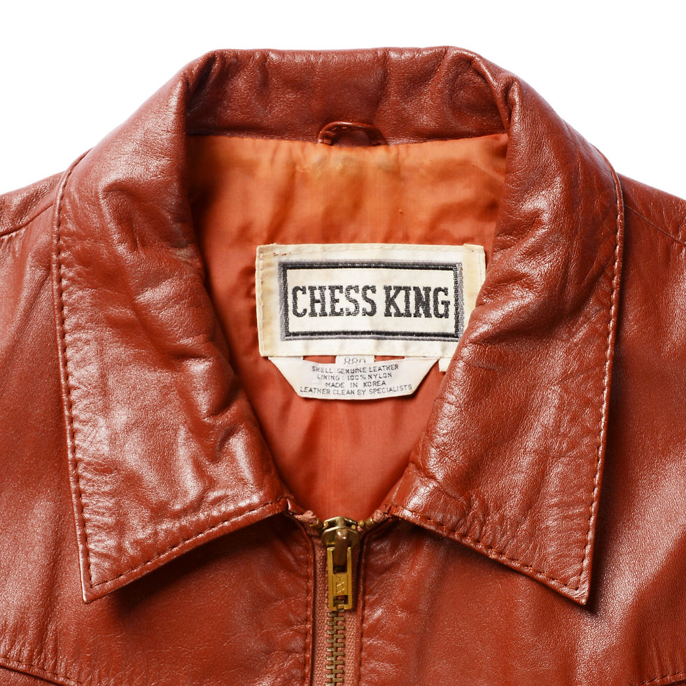 サムネイル： 70’S CHESS KING LEATHER JACKET
