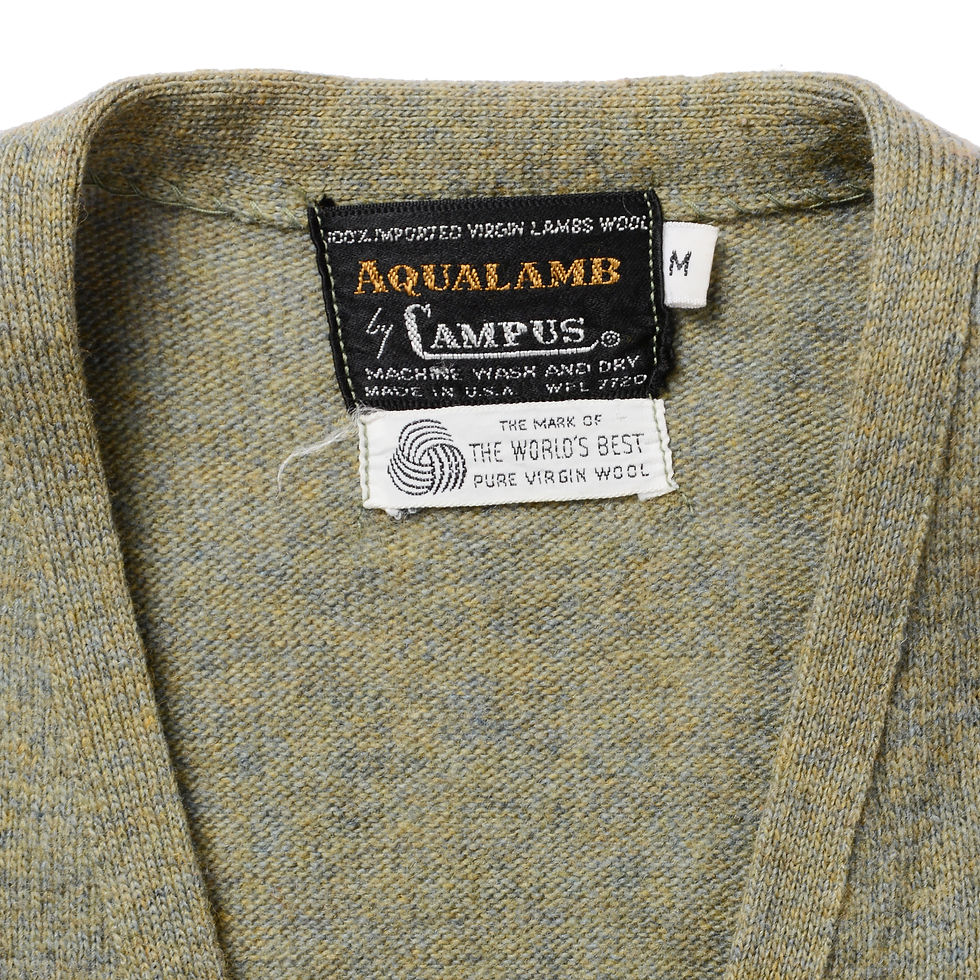 サムネイル： 70'S AQUALAMB by CAMPUS KNIT CARDIGAN