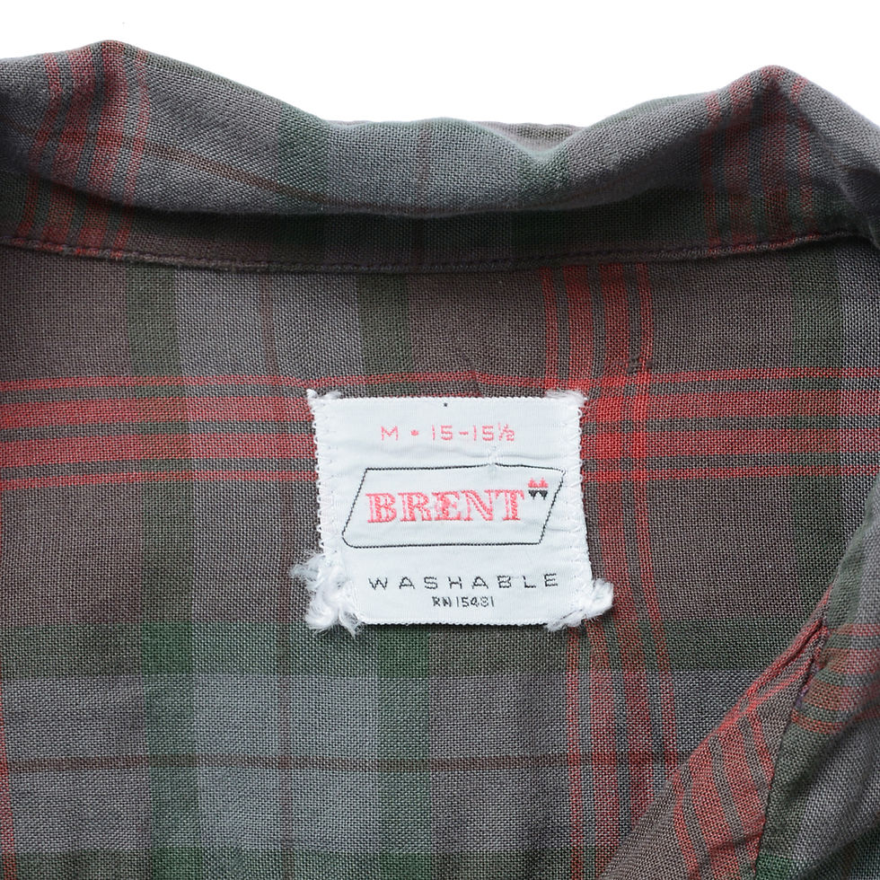 サムネイル： 60'S BRENT CHECK SHIRT