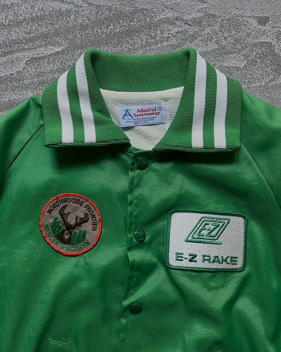 サムネイル： 80'S Admiral Sportswear PATCHED NYLON JACKET