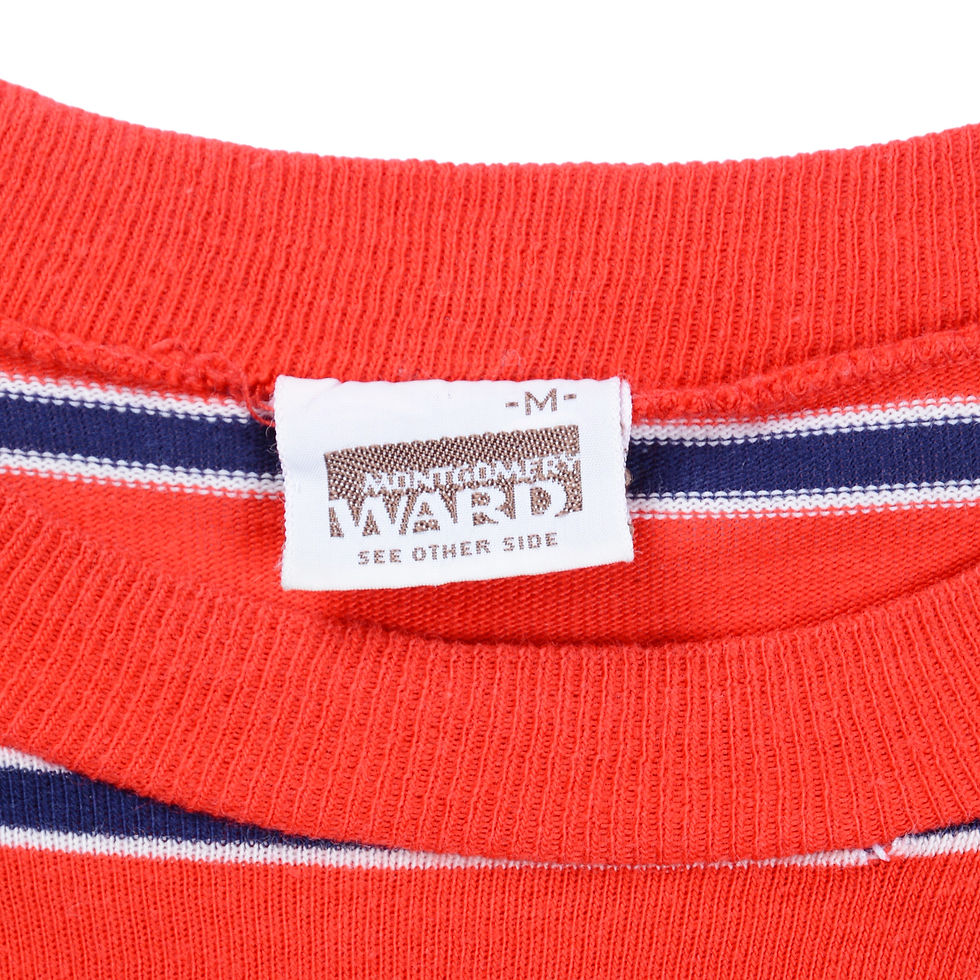 サムネイル： Montgomery Ward BORDER T-SHIRT