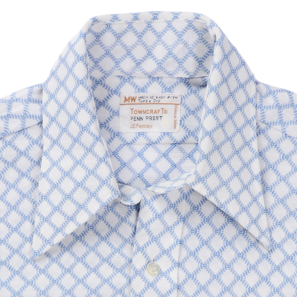サムネイル： TOWNCRAFT PATTERNED S/S SHIRT