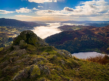 A view from Nabs Scar in The Lake District