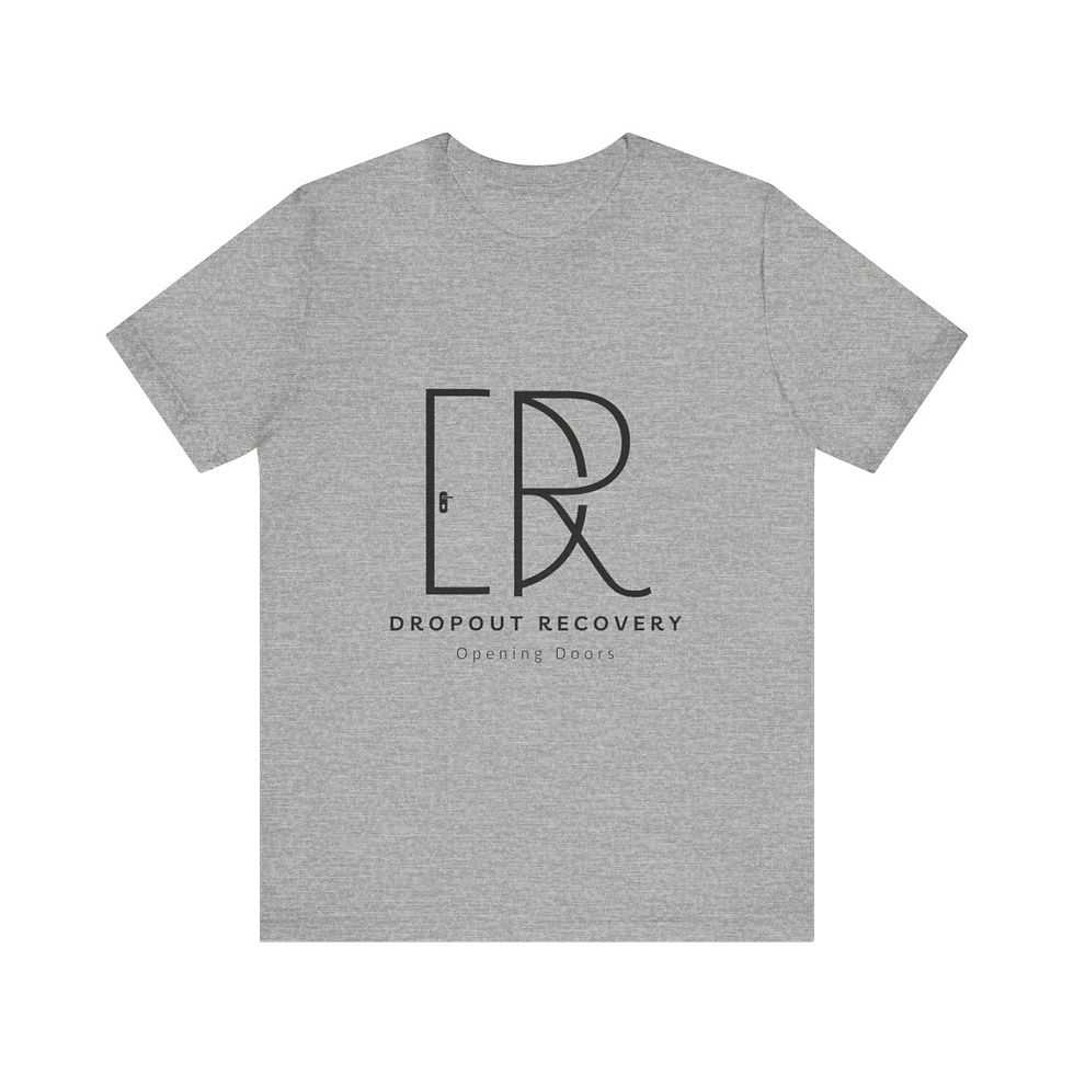 Thumbnail: Dropout Recovery (LIGHTS) Unisex Bella+Canvas Short Sleeve Tee