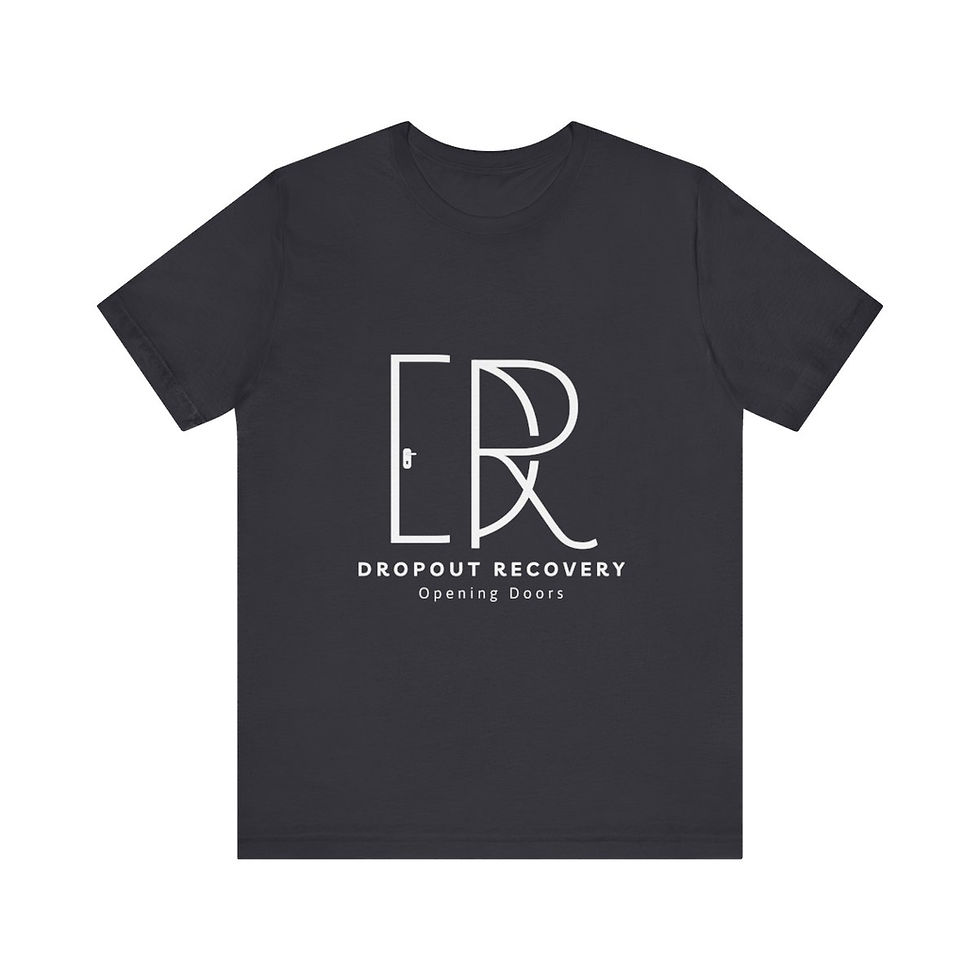 Thumbnail: Dropout Recovery (DARKS) Unisex Bella+Canvas Short Sleeve Tee
