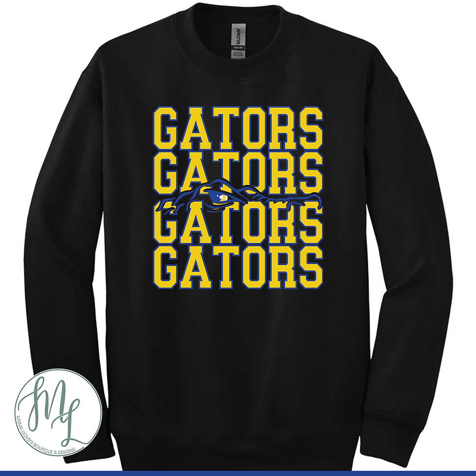 Thumbnail: Gators Stacked with Gator Logo