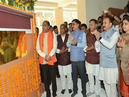 पांवटा साहिब विधानसभा क्षेत्र में 214 करोड़ रुपये की विकासात्मक रियोजनाओं के उद्घाटन और शिलान्यास