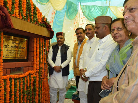 जन-जन को बेहतर सुविधाएं प्रदान करना ही वर्तमान राज्य सरकार का लक्ष्य- डाॅ. सैजल