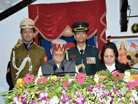 Shiv Pratap Shukla sworn in as Governor of Himachal Pradesh