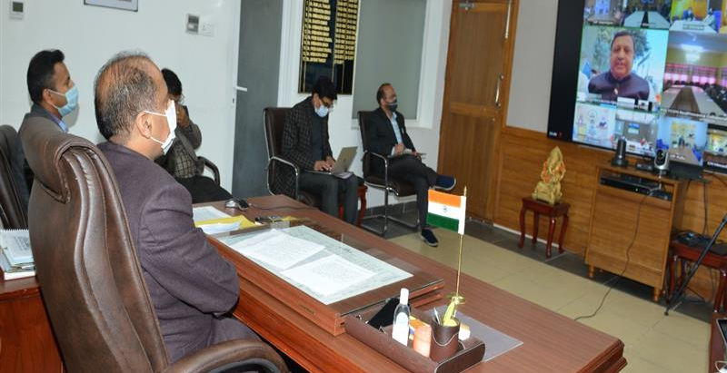 मुख्यमंत्री ने पंचायती राज संस्थाओं के प्रतिनिधियों से कोरोना संक्रमण रोकने में सहयोग का आग्रह किया