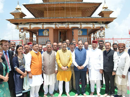 हरिपुरधार में तीन दिवसीय मां भंगयाणी मेले का समापन समारोह सम्पन्न