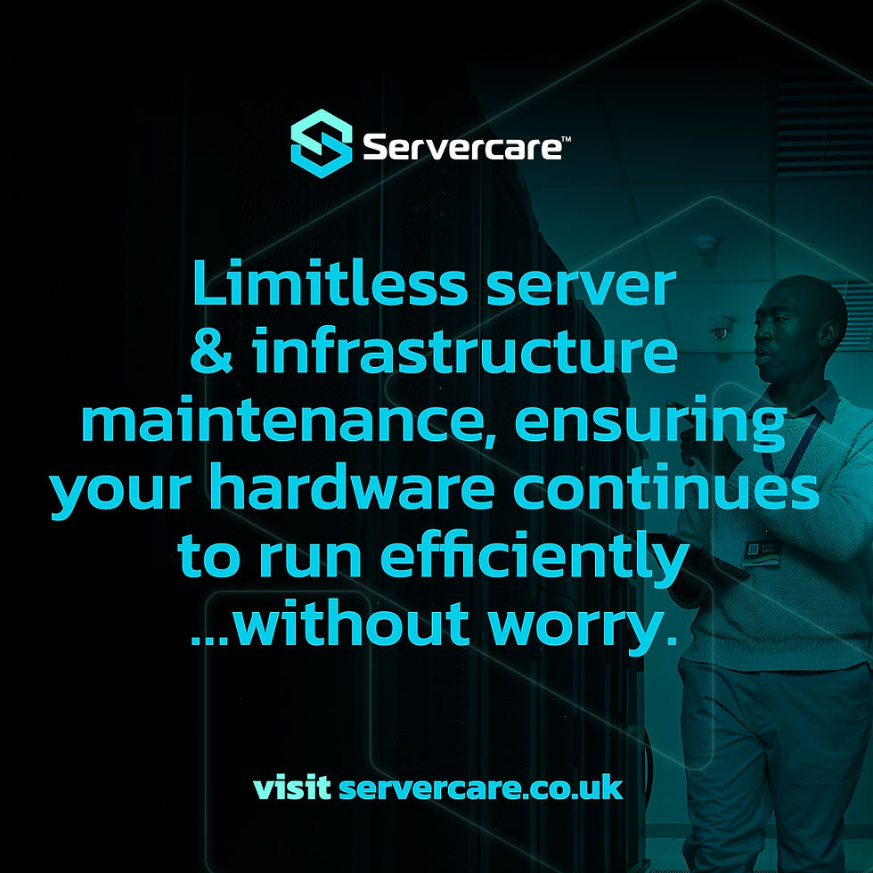 servercare information poster for cheap server warranty