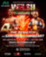 Welsh Warriors V "Rematch" Poster