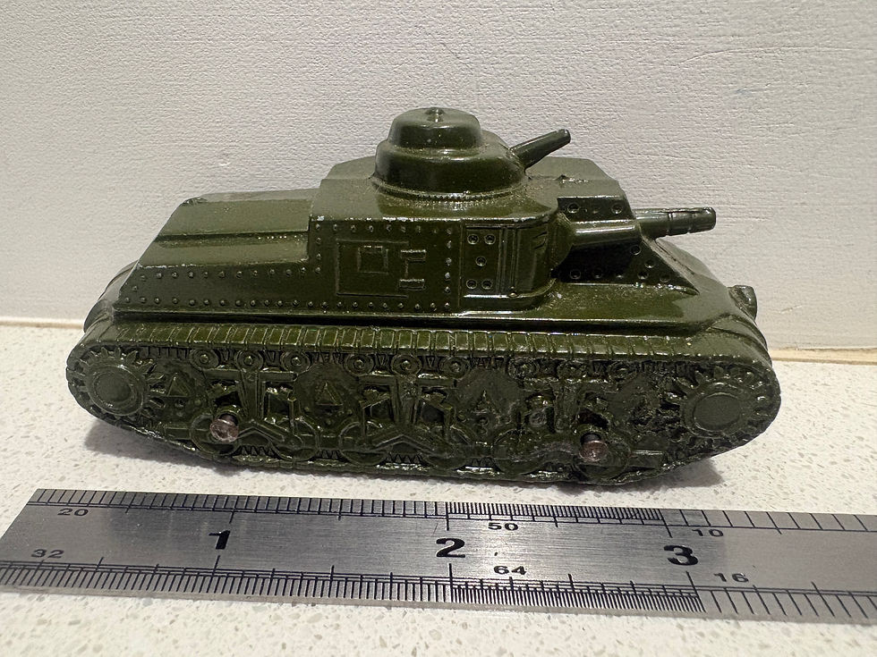 Thumbnail: tootsie toy tank metal model