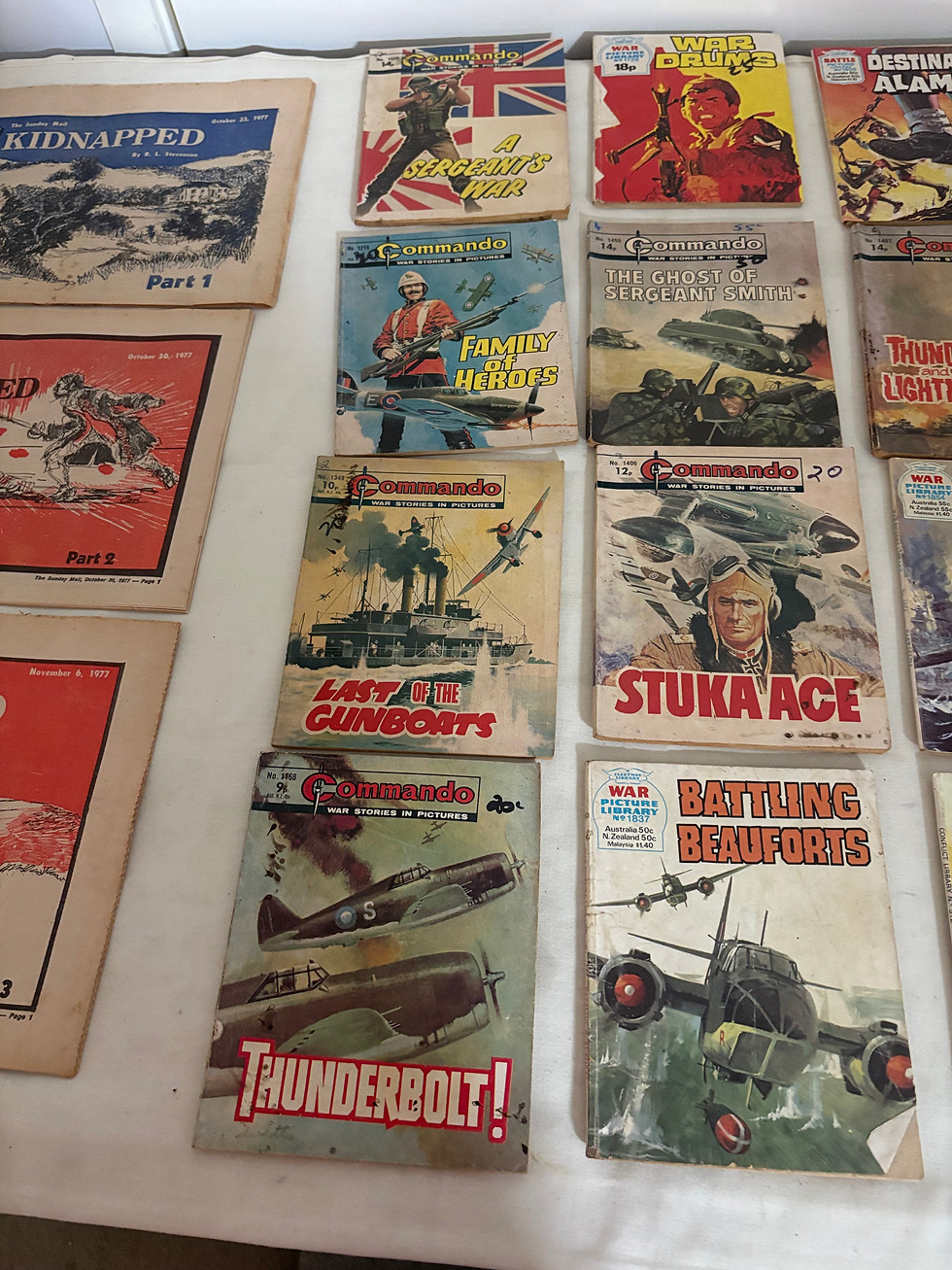 Thumbnail: Rescued Collection of Comics various ages and conditions, selling as one lot