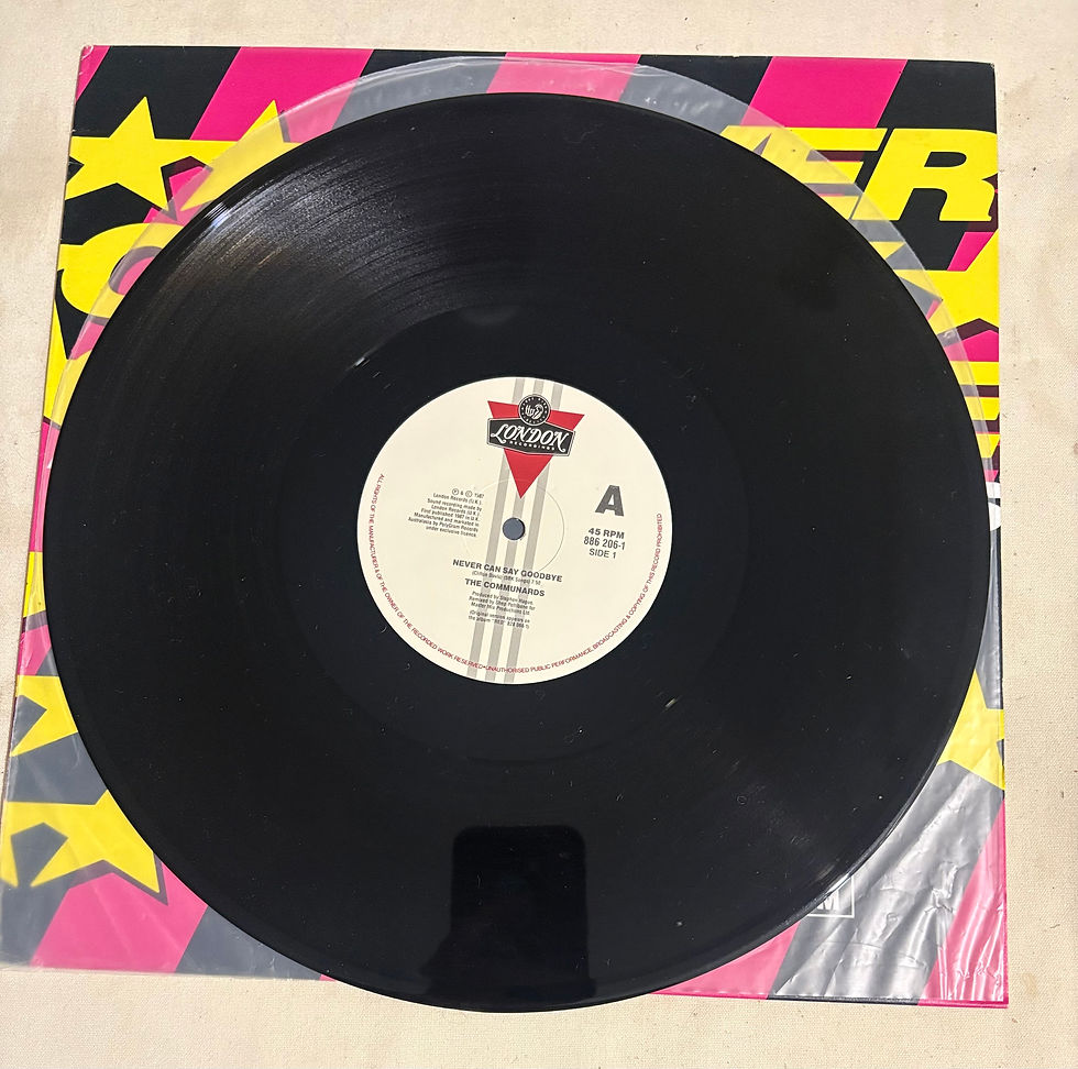 Thumbnail: The Communards Never Can Say Goodbye 12” Vinyl Record