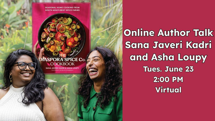 Online Author Talk: Sana Javeri Kadri & Asha Loupy