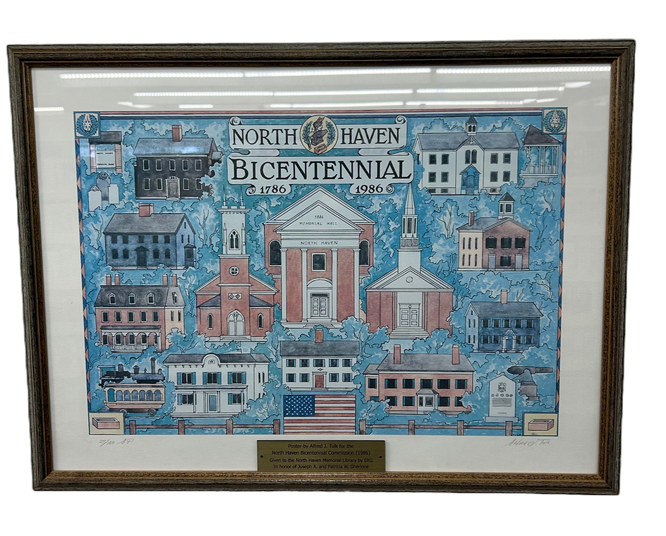 north haven bicentennial print