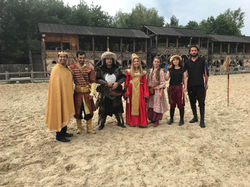 At Kiev Rus park- discover old times!