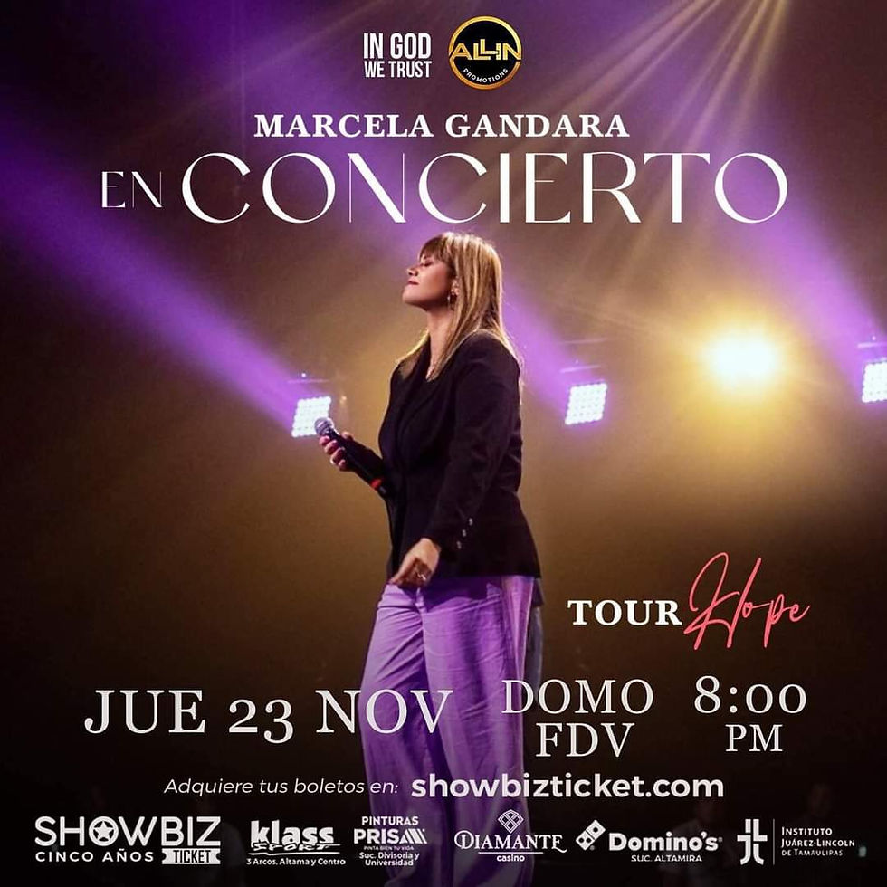 Marcela Gandara en Tampico