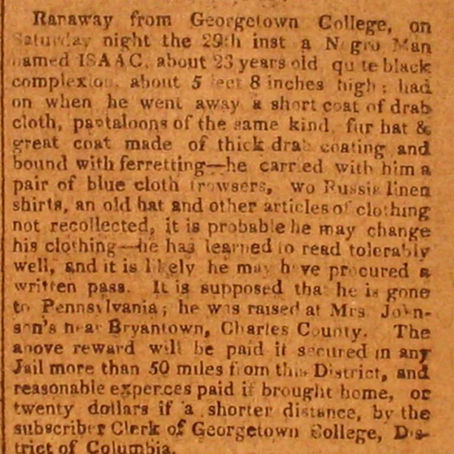 Extracts from the Journal of Fr. John McElroy, S.J.