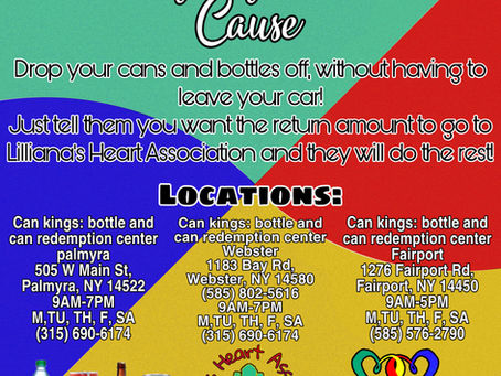 RECYCLING FOR A CAUSE (Upstate/Western/Finger Lakes region NY)