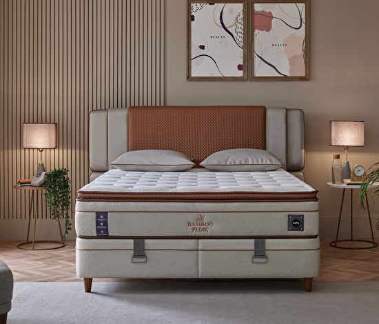 Miniature : Lit Coffre Bamboo Pedic