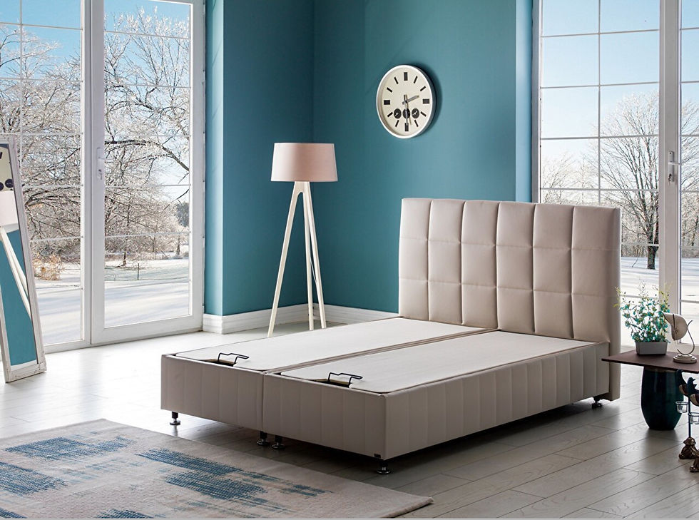 Miniature : Magasin de Meubles Mulhouse 68200 Ensemble lit coffre set baza matelas 2 personnes  turc istikbal mondi home bellona nadico a