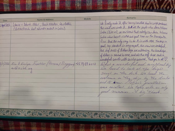 Guest review on Assam Bengal Navigation's ABN Charaidew II