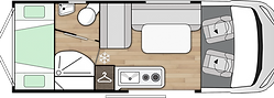 BENIVAN 170PS POPUP CAMPER IDEAL FAMILIAS