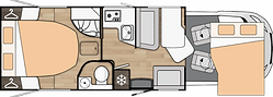 BENIMAR TESSORO 496 CAMA ISLA 165cv