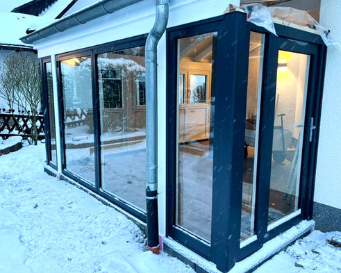 Montage einer Falttür in Lennestadt