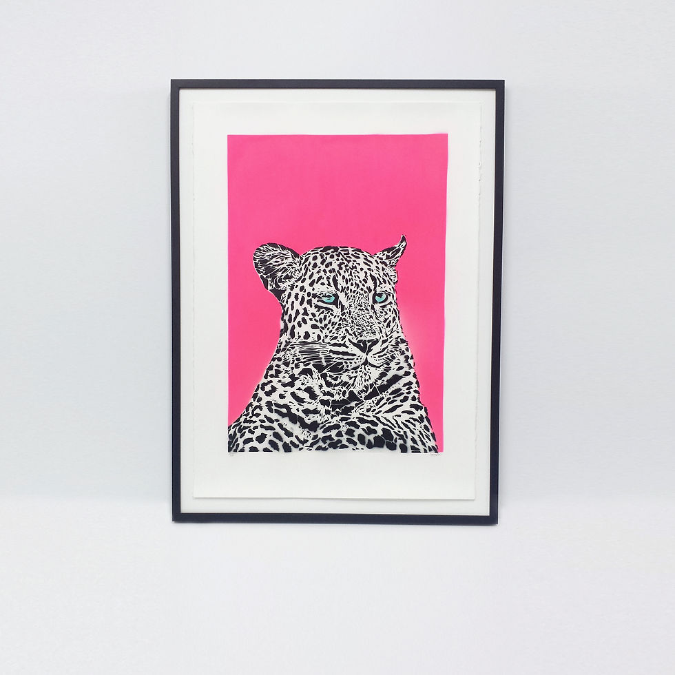 Cheetah Screen Print