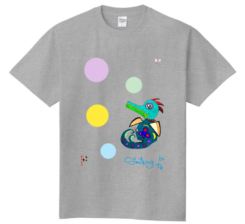 サムネイル： 【ひーろーず協賛】半袖Tシャツ　泳げないリュウノオトシゴ