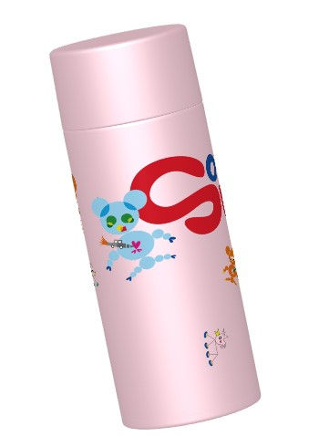サムネイル： 象印ステンレスマグ360ml　スカイブルーパンディとオレンジパンディ