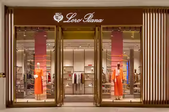 Loro Piana store front