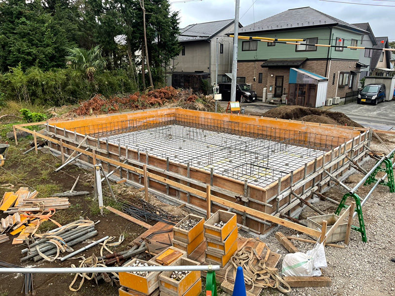 地盤改良～基礎工事4