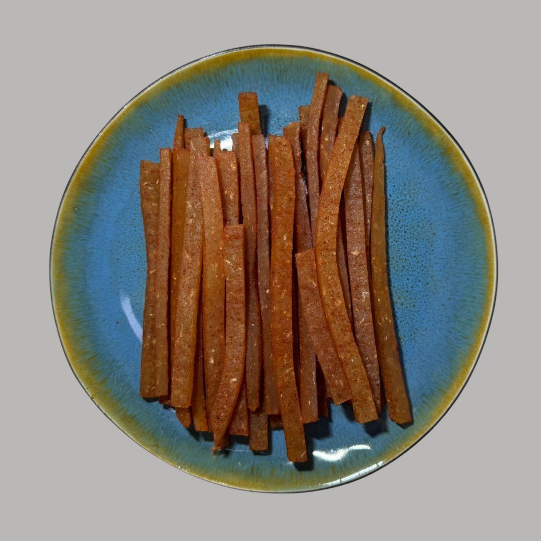 Смужки тунця з перцем