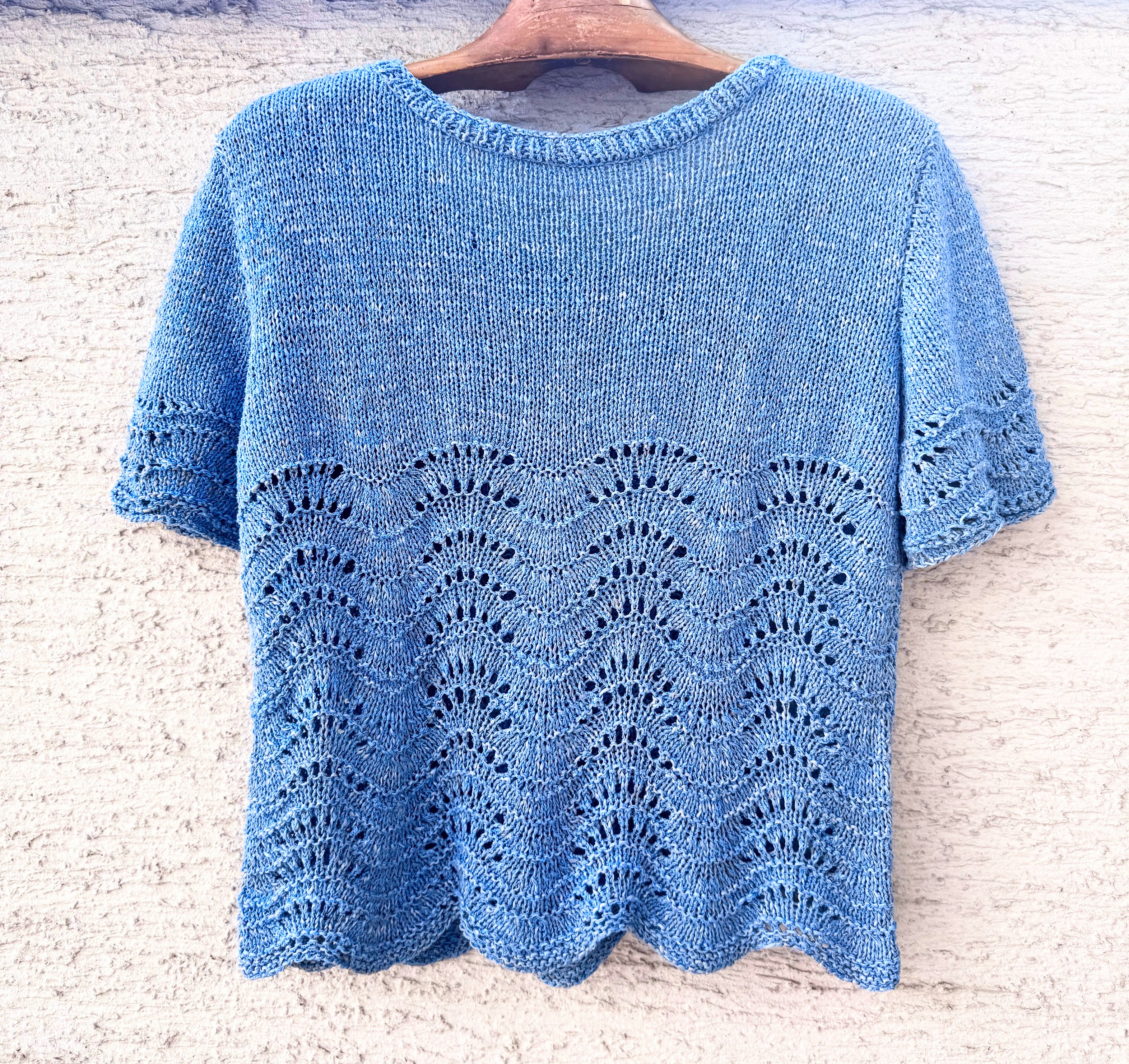 finished knitting stitch