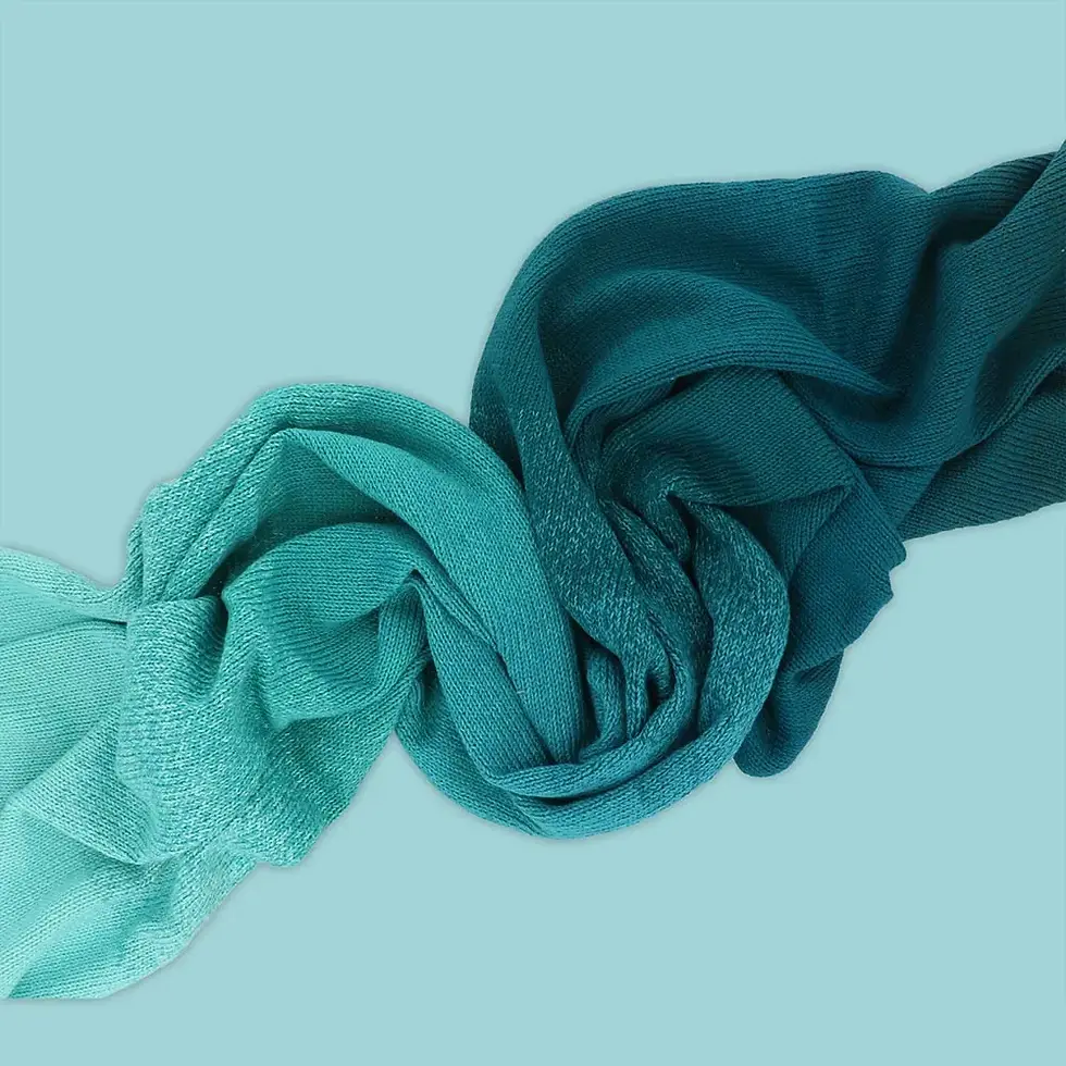 Miniatura: Duhové klubko Scheepjes Cotton Whirl 1000m, 737 Teal Tempest
