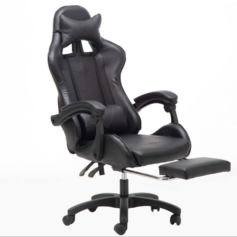 Thumbnail: Gaming Chair Footrest Comfort Luxury Black Panther Ergonomic Premium Swivel