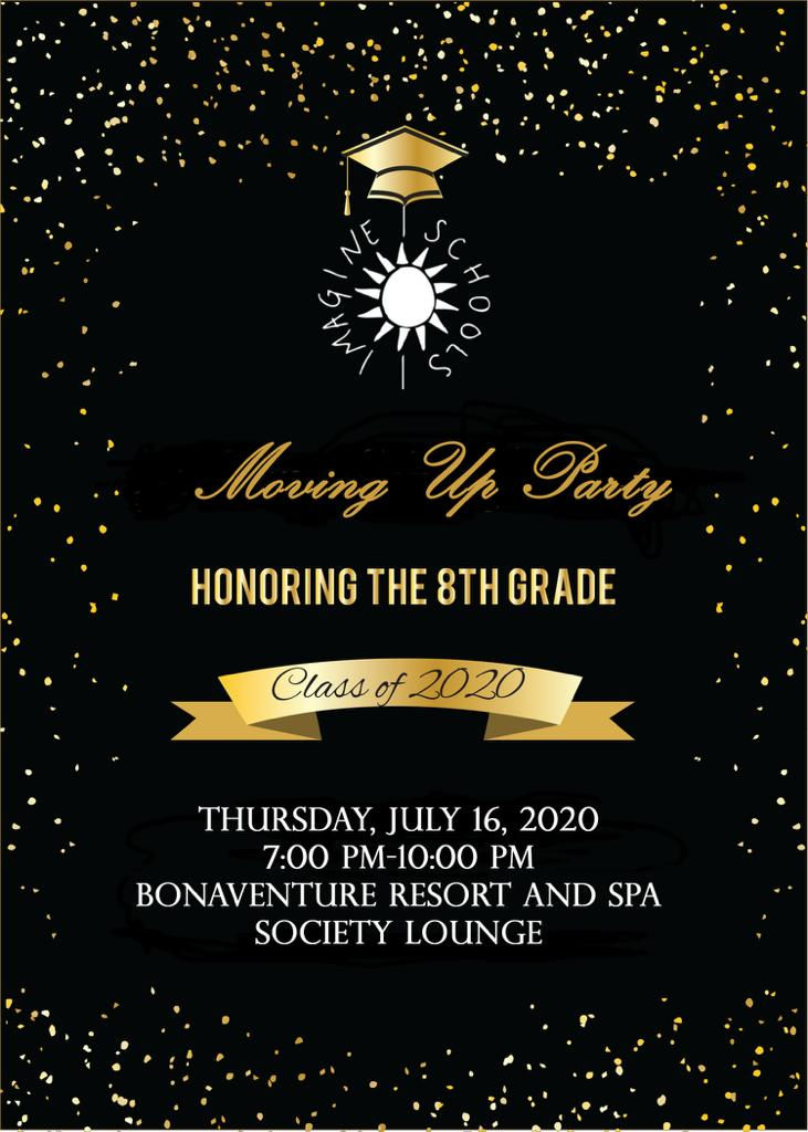 8th grade Moving Up Ceremony 2020 Contribution